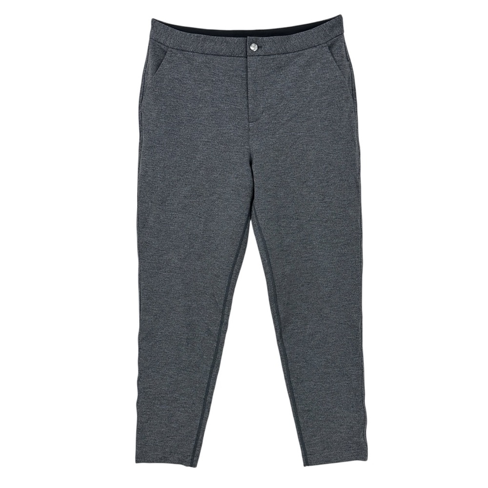 Women's Slim Ponte Knit Ankle Pants - Gray